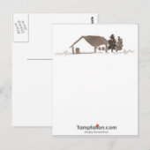 Carte Postale Pays (Devant / Derrière)