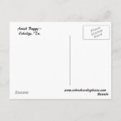 Carte Postale Pays Amish (Dos)