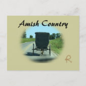 Carte Postale Pays Amish (Devant)