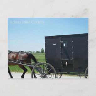 Carte Postale Pays amish de l'Indiana