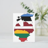 Carte Postale Pays baltes (Debout devant)
