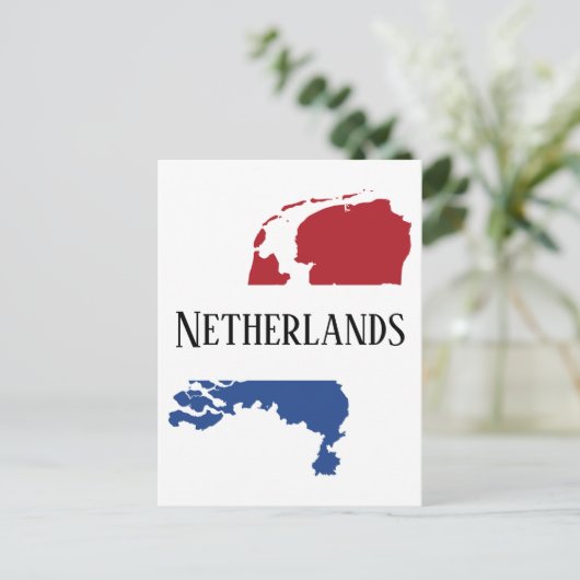 Carte Postale Pays-Bas (Debout devant)