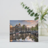 Carte Postale Pays-Bas (Debout devant)