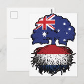 Carte Postale Pays-Bas Dutch Australian Australia Tree Rots (Devant / Derrière)