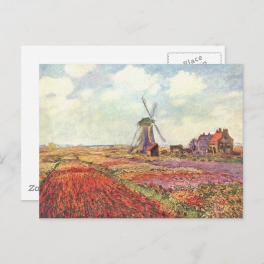 Carte Postale Pays-Bas - Monet (Devant / Derrière)