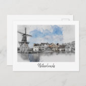 Carte postale Pays-Bas - Pays-Bas Travel Souvenir (Devant / Derrière)