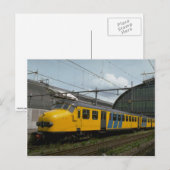 Carte Postale Pays-Bas, voitures électriques Ry MU (Devant / Derrière)