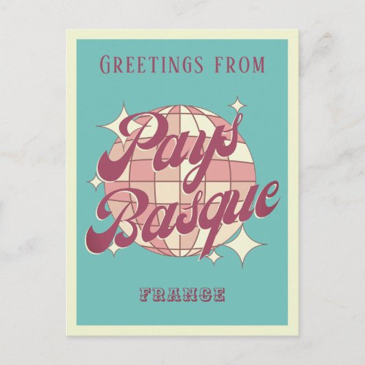 Carte postale Pays basque France (Devant)