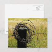 Carte Postale Pays de Barbwire (Devant / Derrière)
