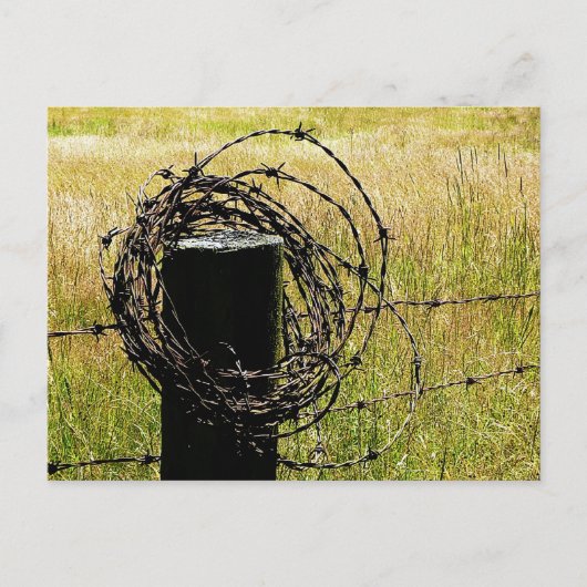 Carte Postale Pays de Barbwire (Devant)