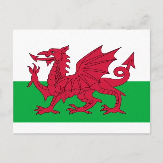 Carte Postale Pays de Galles (Devant)