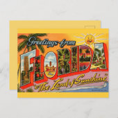 Carte Postale Pays de la salutation du soleil (Devant / Derrière)