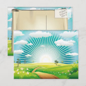 Carte Postale Pays des fées (Devant / Derrière)