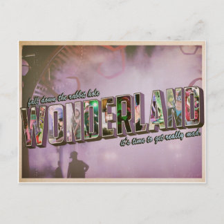 Carte Postale pays des merveilles.