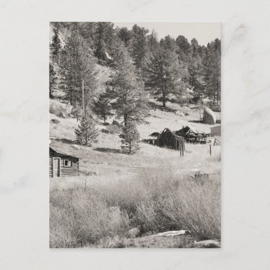 Carte Postale Pays d'hiver (Devant)