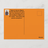 Carte Postale Pays du Kansas Coucher de soleil (Dos)