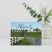 Carte Postale Pays du Kentucky Bluegrass (Debout devant)
