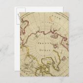 Carte Postale Pays du Pôle Nord (Devant / Derrière)