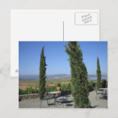 Carte Postale Pays du vin (Devant / Derrière)