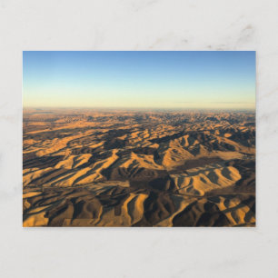 Carte Postale pays du vin de Walla Walla vu d'en haut