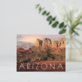 Carte Postale Pays rouge de roche (Debout devant)