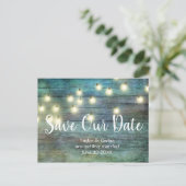 Carte Postale Pays rustique | Bois Vintage | BROWN (Debout devant)