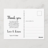 Carte Postale Pays rustique | Bois Vintage | BROWN (Dos)