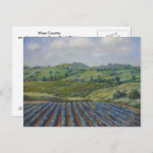 Carte postale Pays Vin (Devant / Derrière)