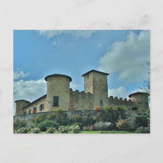 Carte Postale Pays vinicole italien (Devant)