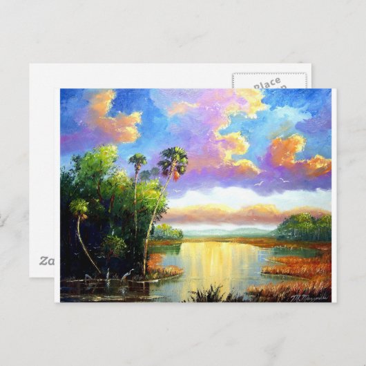 Carte Postale Pays Wildl Florida (Devant / Derrière)