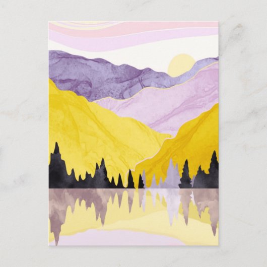 Carte Postale paysage (Devant)