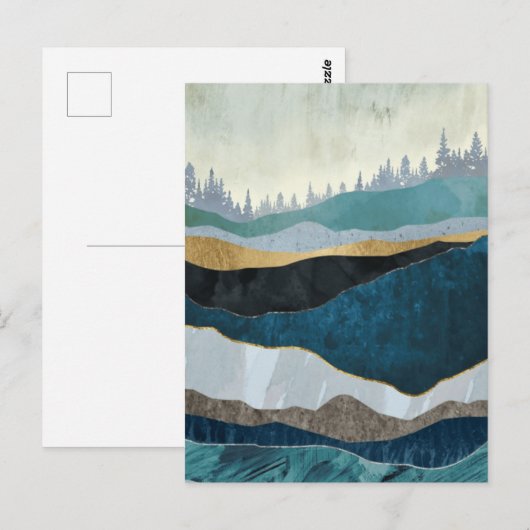 Carte Postale paysage (Devant / Derrière)