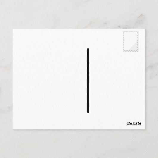 carte postale paysage (Dos)