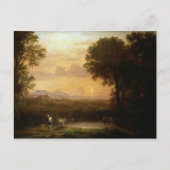 Carte Postale Paysage à Dusk (Devant)