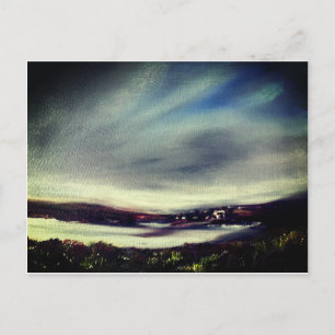 Carte Postale Paysage Abstrait