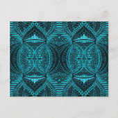 Carte postale Paysage Abstrait bleu (Devant)