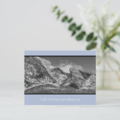 Carte Postale Paysage accidenté Gran San Bernardo (Debout devant)