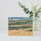 Carte Postale Paysage agricole du Bhoutan (Debout devant)