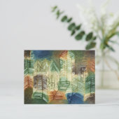 Carte Postale Paysage allemand de Paul Klee (Debout devant)