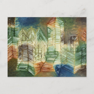Carte Postale Paysage allemand de Paul Klee