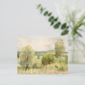 Carte Postale Paysage aquarelle (Debout devant)