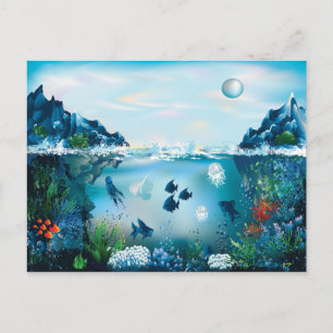Carte Postale Paysage aquatique