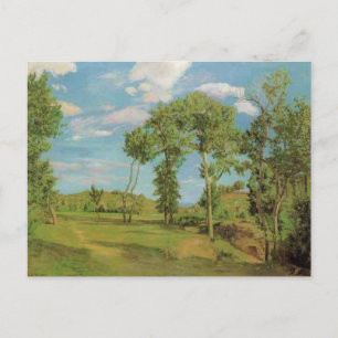 Carte Postale Paysage au bord du Lez de Frédéric Bazille