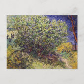 Carte Postale Paysage au lilas Vincent van Gogh (Devant)