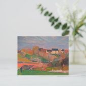 Carte Postale Paysage au Pouldu par Gauguin : (Debout devant)