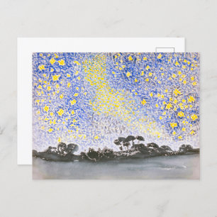 Carte Postale Paysage aux étoiles   Henri Edmond Cross  