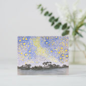 Carte Postale Paysage aux étoiles | Henri Edmond Cross | (Debout devant)