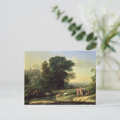 Carte Postale Paysage avec Céphale (Debout devant)