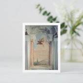 Carte Postale Paysage avec Cupidon, de la Foresteria (Invité (Debout devant)