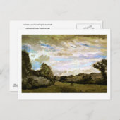 Carte Postale Paysage avec dunes, Vincent van Gogh (Devant / Derrière)